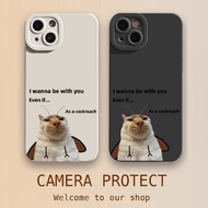 Funny Cat Meme Phone Case For OPPO A97 A17 A17K A16K A16E A35 A15 A15S A91 A12E A5S A3S A31 5G 4G Ba