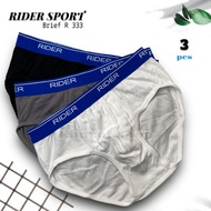 1 Box Contains 3pcs - CD Rider Sport R 333B Blue | Men's Sport Underwear R-333B