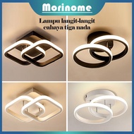 3 Colors Dimming Lampu Plafon LED Ceiling Light Lampu Hias Rumah Ruang Tamu Kamar Minimalis Tempat L