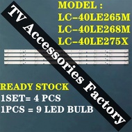LC-40LE265M LC-40LE268M LC-40LE275X SHARP 40 INCH LED TV BACKLIGHT ( LAMP TV ) LC-40LE265 40LE265M L