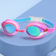 【粉色】防霧防光兒童游泳護目鏡 泳鏡 | 適用幼兒兒童青年（3-14歲）