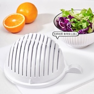 Salad Bowl Cutter vege fruit chopper Make Salad in 60 seconds