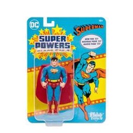 全新現貨 麥法蘭 DC Direct 超人 復古吊卡 5吋可動 Super Power  超商付款免訂金