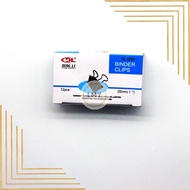 [NEW] DINGLI DL0004 25MM BINDER CLIPS 12PCS