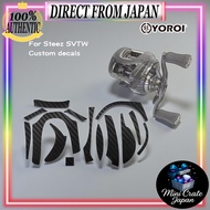 YOROI Armor Custom Decals for 24 Steez SVTW - Scratch Prevention & Protection for Baitcasting Reel (