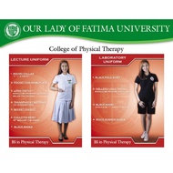 QUALITY OLFU PHYSICAL THERAPY UNIFORM | FAST SHIPPING | OUR LADY OF FATIMA UNIVERSITY