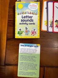 Alphablocks cards  &Number blocks card game combo
