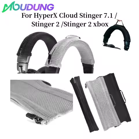 Suitable for for HyperX Cloud Stinger 7.1 / stinger 2 /stinger 2 xbox Earphone Zipper Knitted fabric