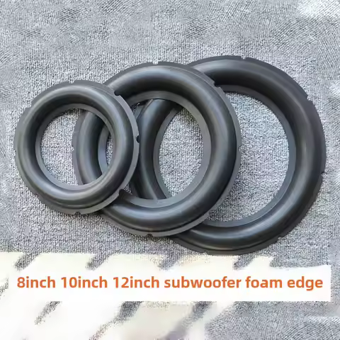 1pcs 8 Inch 10 Inch 12 Inch Subwoofer Speaker Foam Surround Repair Suspension Accessories Notched Fo