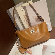 Napa Calfskin rodeo Underarm Cross-Border Female Bag Genuine Leather Small Square Bag Shoulder Cross