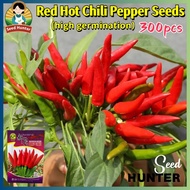 High Yield Super Spicy Siling Labuyo Seeds Red Hot Chili Pepper Seeds for Planting Vegetables (Fast 