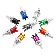 【Fo Hyundai】Alloy Crown License Plate Screws M6 Thread for For cars Motorcycles and Bicycles