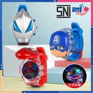 DMS.TOYS Complete Digital Led Music Lights Superhero Children's Watch