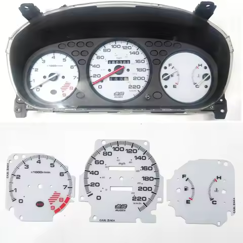 Gauge Faces MUGEN Style for Civic EK3 EK9 EK4 Instrument Cluster