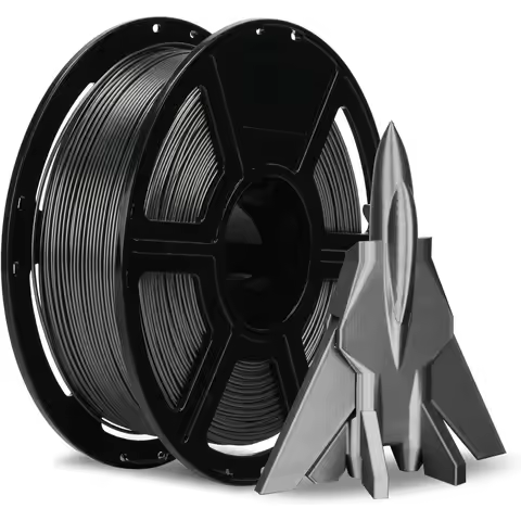 PETG Filament 1.75mm Metallic Grey, High Speed 600mm/s, 1kg Spool, Dimensional Accuracy +/- 0.02mm f