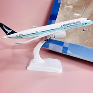 Airplane Airbus A350 Hong Kong Airlines "Cathay Pacific" High Quality Alloy, Beautiful Glossy Powder