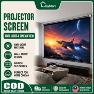 Skrin Projektor Projector Screen 3D 4K LCD Layar Projector Screen Screen Projector Wall Anti Light P