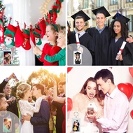 All Photo Insert Keychains Clear Plastic Picture Keychain Picture Frame Keychain Rectangle Shapes Bl