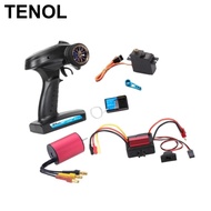 TENOL Brushless Motor, Esc Receiver, Remote Controller, Servo & Rocker Upgrade Kit for A959 A979 A95