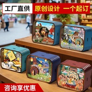 原创木质音乐盒城市景点文创八音盒旅游纪念品国潮摆件冰箱贴摆摊Original wooden music box city attractions Wen Chuang Ba Yinhtku355.sg