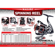Maguro BG CARRERA Fishing Reel