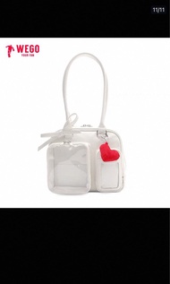 WEGO 痛袋 白色/黑色