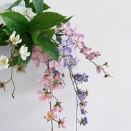[Initiatour] Jasmine Artificial Hanging Flowers Decorative Balcony Art Artificial Silk Flowers Like Real Hanging Decoration For Wedding