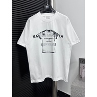 Maison Margiela/Maison Margiela 2026 Classic Round Neck Short-Sleeved T-Shirt Men Women Style Counte