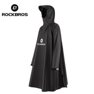 ROCKBROS Áo mưa xe máy đi xe đạp cho Nam Nữ đi bộ đường dài áo mưa trùm đầu phản quang có thể điều c