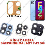 Samsung f42 camera glass blue, white, black glue