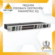 BEHRINGER FEEDBACK DESTROYER PRO FBQ2496 Automatic and Ultra-Fast Feedback Destroyer/Parametric EQ