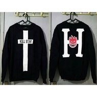 SWEATER KAOS BAJU PREMIUM IMPORT HIPHOP SWAG KILL STAR