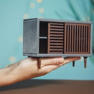 布萊斯娃娃1/6比例迷你梳妝台。適用於房間盒、玩具屋的家具