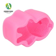 APPEAPE 2pcs Silicone Form, Non-Stick Surface  Design Fondant Form, Cute Easy Demold Chocolate Form 