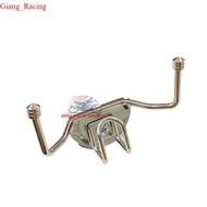 Vario Vision WHITE stainless steel motorbike hanger comes with 3 convenient U-shaped hooks that can 