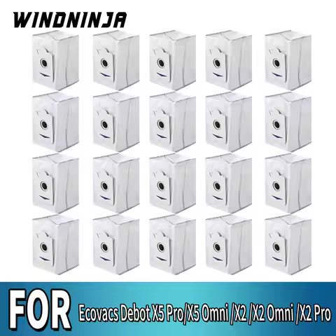 Dust bags Spare Part for Ecovacs Debot X2/X2 Omni/X2 Pro/X5 Pro/ X5 Omni Robot Vacuums Accessories G