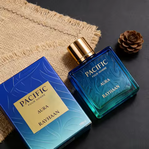 A Budget-Friendly Coastal Gem? Rayhaan Pacific Aura: Citrus-Aquatic Relaxation in a Blue Bottle