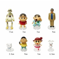 Figure Sinchan Crayon Sinchan Set 8pcs
