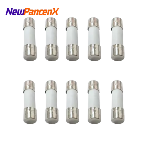10pcs/lot 5*20mm Fast Blow Tube Fuses Quick Blow Ceramic Tube Fuse 250V 5A10A 20AAMP Fuse Ceramic Fu