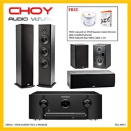 Marantz SR5015 7.2 CH 8K AV Receiver + Polk Audio T50 5.0 Speaker Package