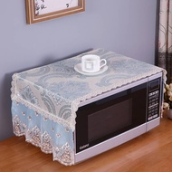 New Universal Microwave Oven Anti-dust Cloth Cover Cover Cloth Cover Towel Household Microwave Cover Microwave Oven Curtain