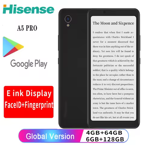 Google play Hisense A5pro Series Android 10.0 Smart Phone Aurora store 5.84" Ink For Travel Ebook Er