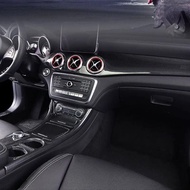 Carbon Fiber Car Central Console Panel For Mercedes Benz A/GLA/CLA Class C117 W117 Dashboard Air Out