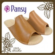 Pansy - 日本知名品牌簡約家居室內手工女裝Rommie Rommie 拖鞋 (駝色)(平行進口)