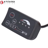 CHINK S810 LED Panel, Voltage Display 36V/48V Electric Bike Display, Durable SM Plug 4 Wire Cable Bi
