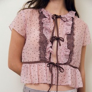 Mitr Lacewood Blouse