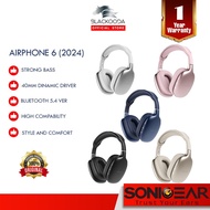SonicGear AirPhone 6( New Version 2024 ) Rechargeable Bluetooth Headphones With Mic | Up to 10 Hours