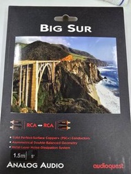 AudioQuest Big Sur RCA 訊號線