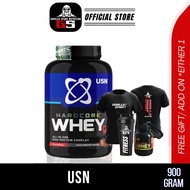 USN Hardcore Whey gH Muscle Protein Powder Usn Whey Protein Lean Muscle -FREE WORKOUT VIDEO (900G)