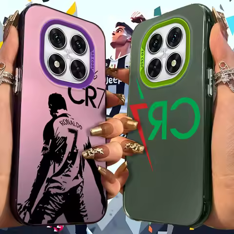 CR7 Frosted Case for Xiaomi Redmi Note 14 13 12 10 Pro Plus 11S 14C 13C 12C 9C 11S K70 K60 A2 A1 Tur